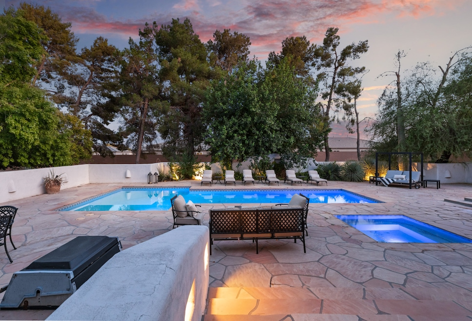 The equestrian property's extensive amenities and its proximity to Las Vegas make it appealing to buyers, Sher said. (Stetson Ybarra/Rooted Elements Media)