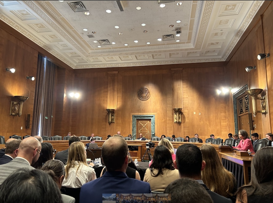 The U.S. Senate Committee on Banking, Housing, and Urban Affairs hosted the meeting "From Wall Street to Web3: Building Tomorrow’s Digital Asset Markets" on Wednesday to consider a regulatory framework for cryptocurrency. (Rebecca San Juan/Homes.com)