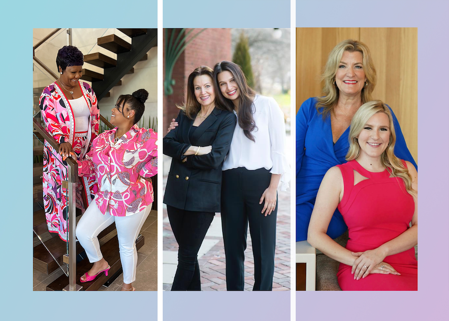 Left to right: Shannette Quilter and Diamond Rivas; Joanne and Rachel Nemerovski; and Jennifer Puryear and Alex Stevens. (Diamond Rivas; Rachel Nemerovski; Alex Stevens)