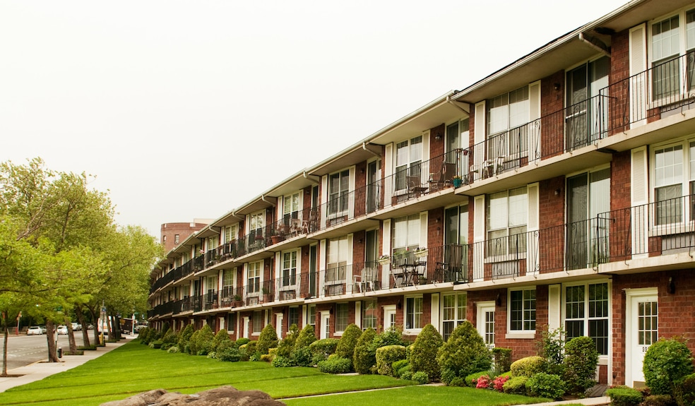 Large condominium and cooperative buildings will be among the housing types subject to the U.S. Treasury's new reporting rule. (Lisa-Blue/Getty Images)