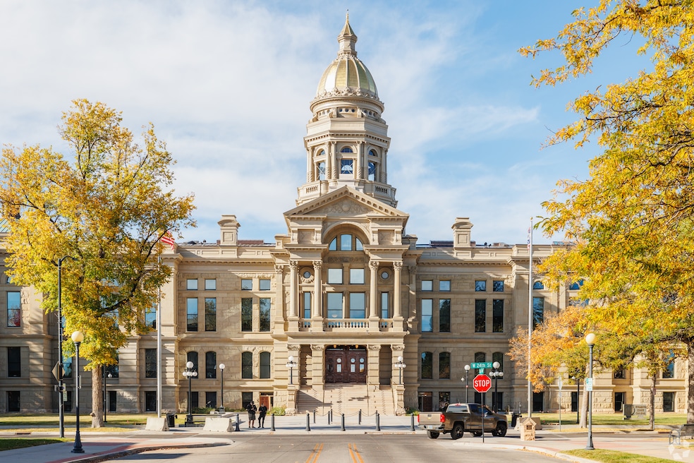 The state Capitol in Cheyenne, Wyoming. (Josh Cavallo/CoStar) 