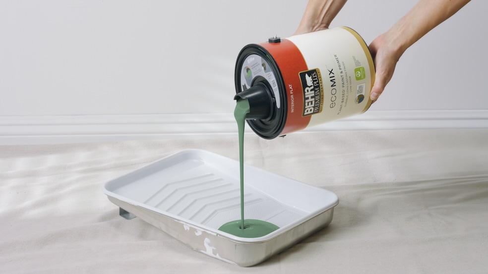 Coatings company Behr recently launched a plant-based paint. (Behr)