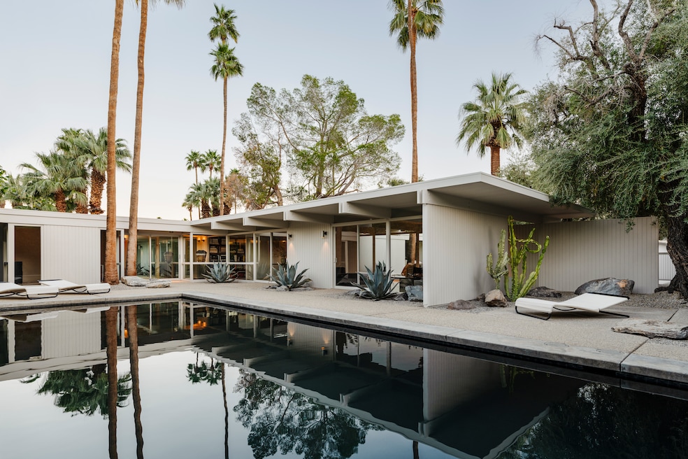 Donald Wexler's family home is on the market in Palm Springs, California, according to a listing on Homes.com. (Lance Gerber)