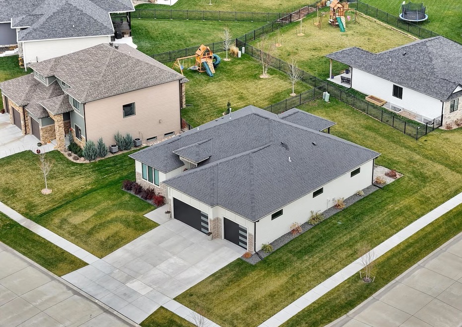 For $600,000, you can buy this ranch-style home in Nebraska with five bedrooms and a covered patio. (BancWise Realty) 