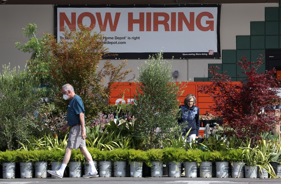 Retail sales for June exceeded expectations, with building materials and garden stores seeing a rise in sales. (Getty Images)