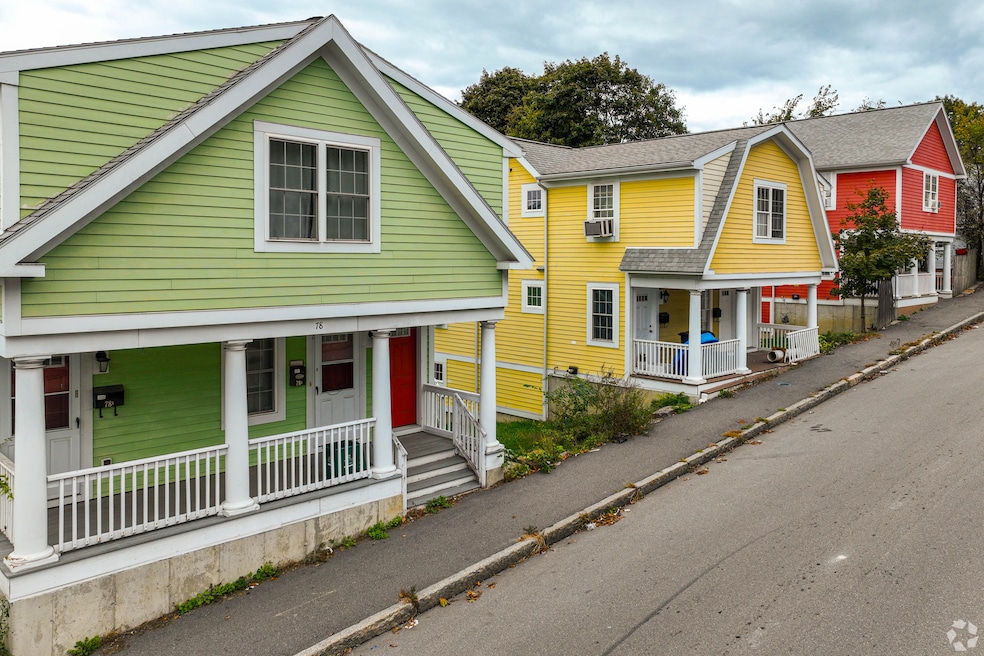 Homes in an older neighborhood in Worcester, Massachusetts. (Lisa Dachsteiner/Homes.com)