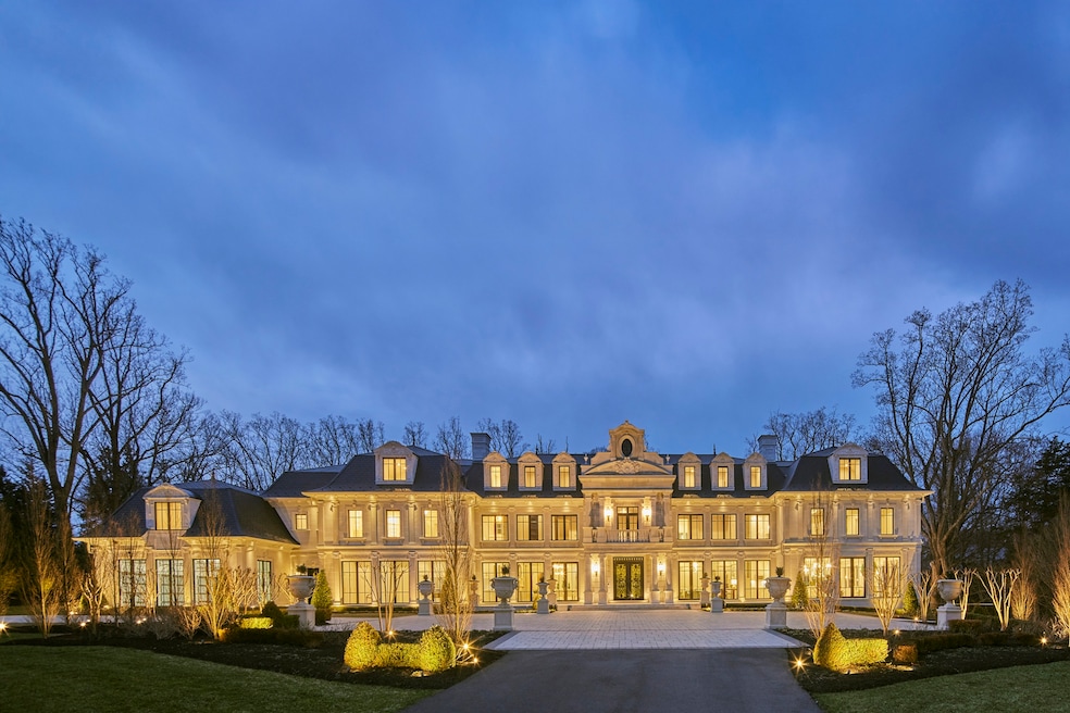 This  22,000-square-foot residence sits off the Potomac River in McLean, Virgina, a suburb of Washington, D.C. (Adam Albright)