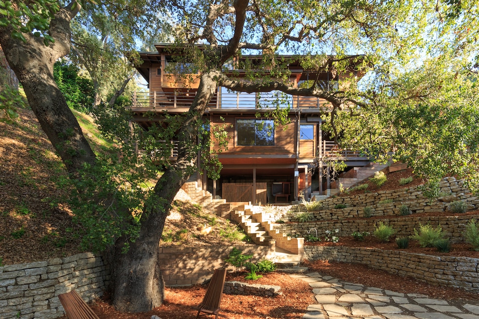 A Glendale, California, house with a professionally designed backyard is on the market for $2.6 million. (Pierre Galant Photography)
