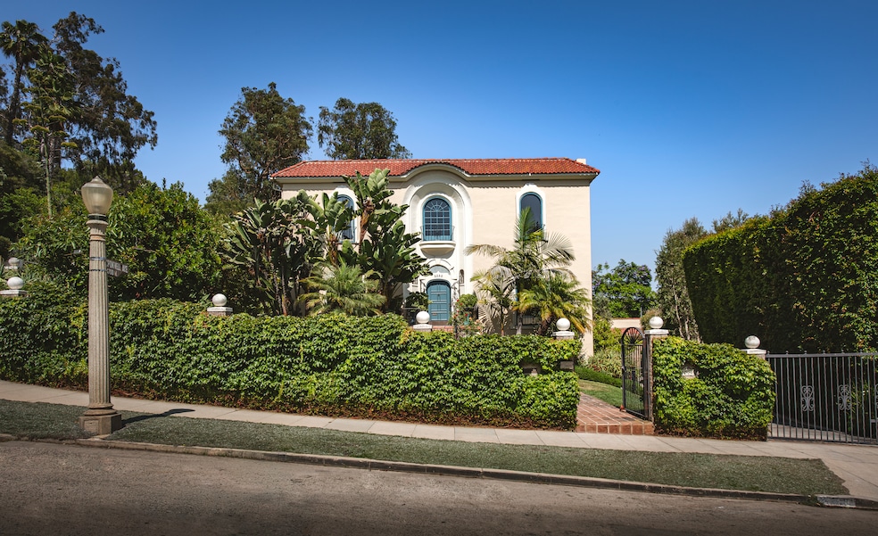 A 100-year-old Mediterranean estate is on the market in Los Angeles' Los Feliz neighborhood. (Christopher Nolasco)