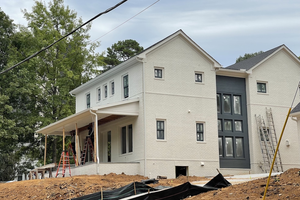 A home under construction in Atlanta. The homebuilding forecast is looking up as the year concludes. (Tony Wilbert/CoStar)