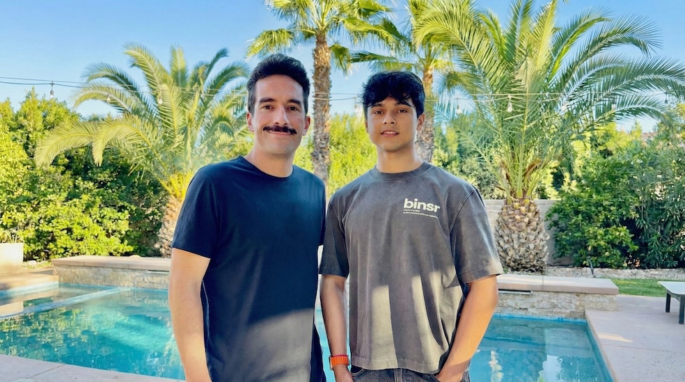 Mark Garcia and Aryash Dubey are the co-founders of Binsr Inspect — an AI-powered platform designed to make the home inspection process more efficient. (Binsr Inspect)