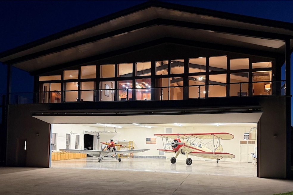 The home has a 1,000-square-foot garage and a separate 3,400-square-foot hangar. (Steve Bloomquist)