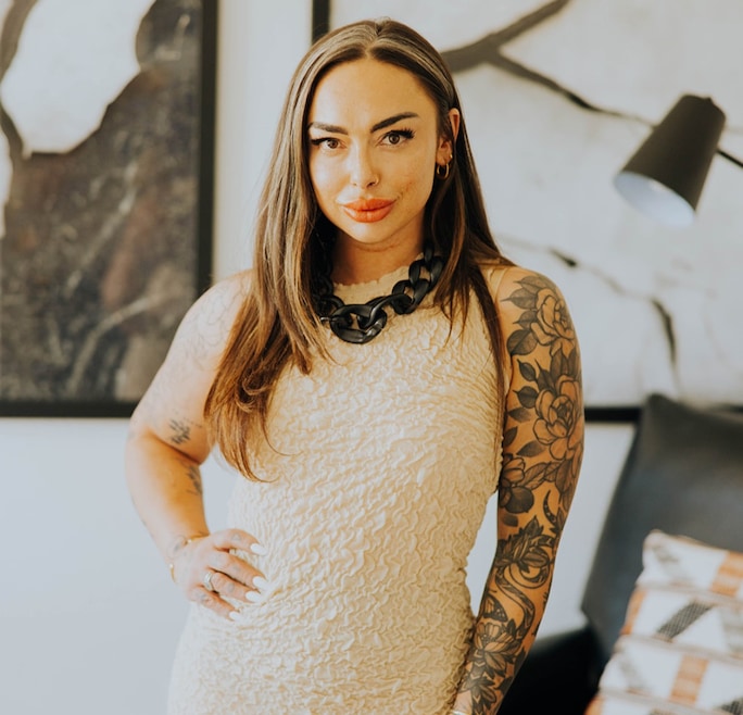 Athena Brownson is a real estate agent in Denver. She used to be a professional skier. (Kassia Phoy) 