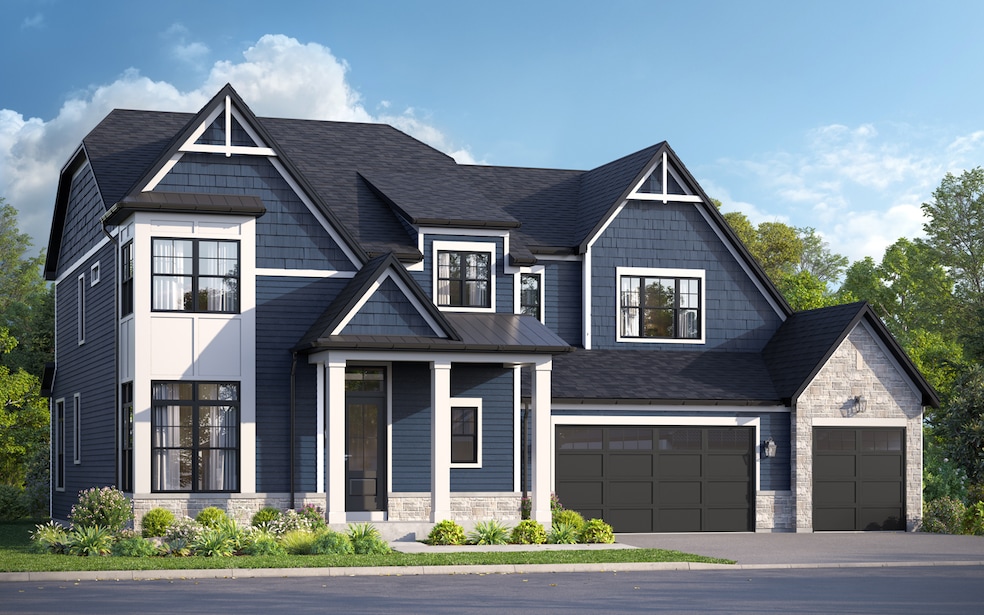 A rendering of a home to be built in Talon Preserve. (M/I Homes)