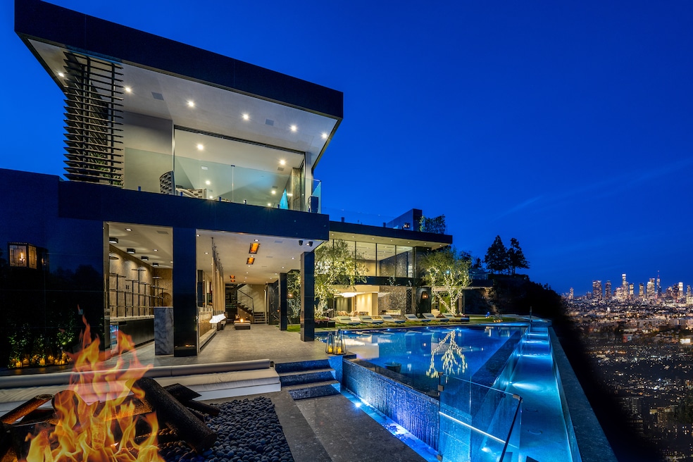 The California residence is known as La Fin, or The End, according to listing agents. (One Shot Productions)