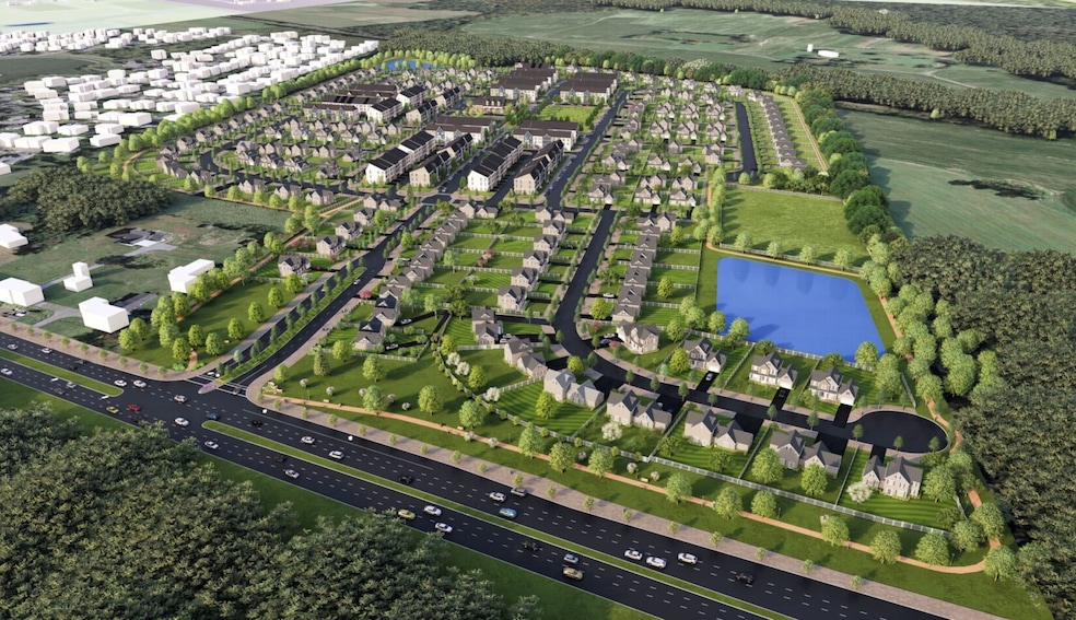  A rendering of the planned residential development outside Washington, D.C. (Hines website)