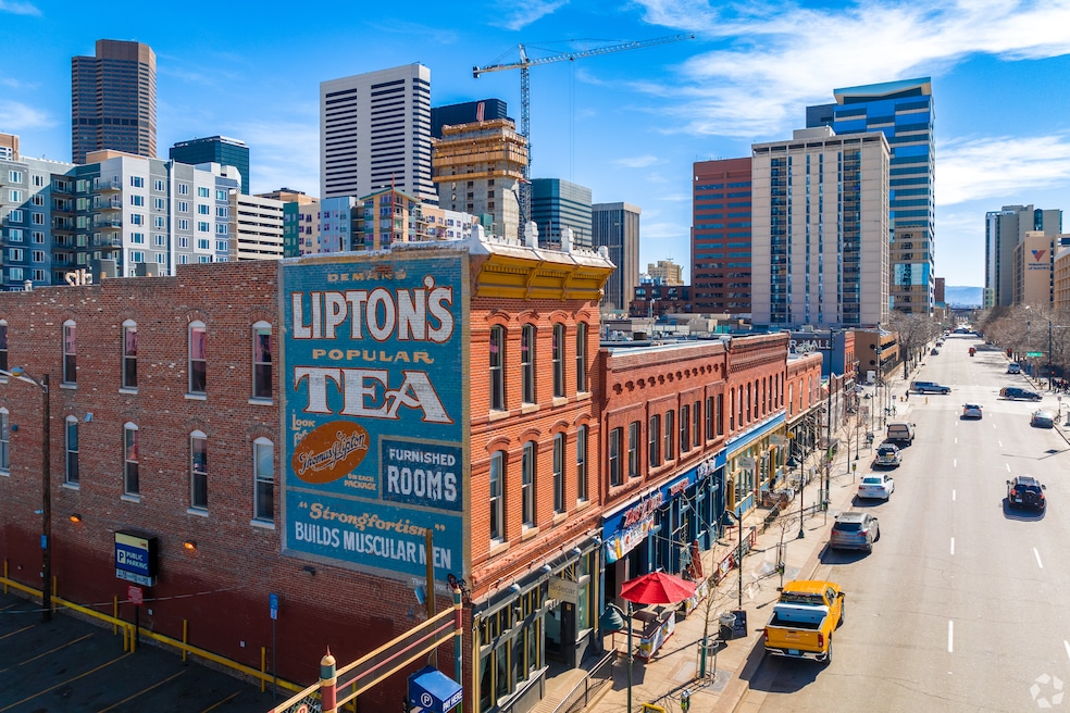 Sparks of history are prevalent throughout lower downtown Denver. (Evan Melgren/CoStar)