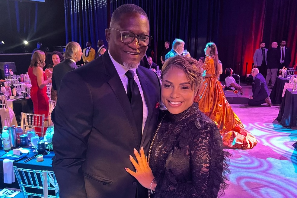Dominique Wilkins and his wife Jedidia will co-chair an event to raise money for a rent giveaway. (Roots)