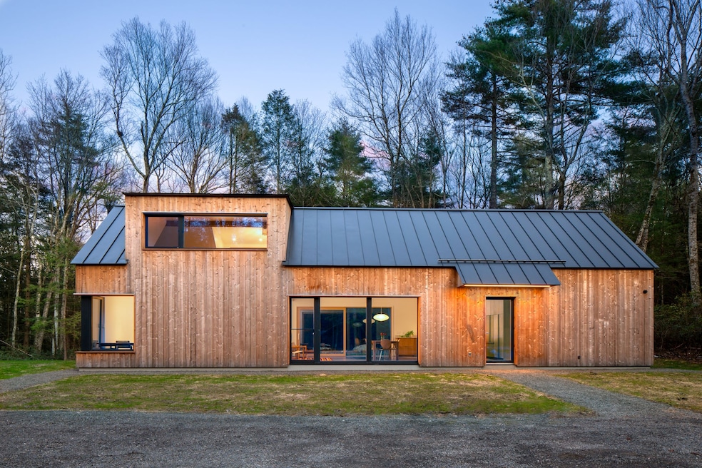 The Kerhonkson Passive House by North River Architecture and Planning encompasses 1,900 square feet. Northeast Projects was the certified passive house consultant and energy modeler. (Seth David Ruben)