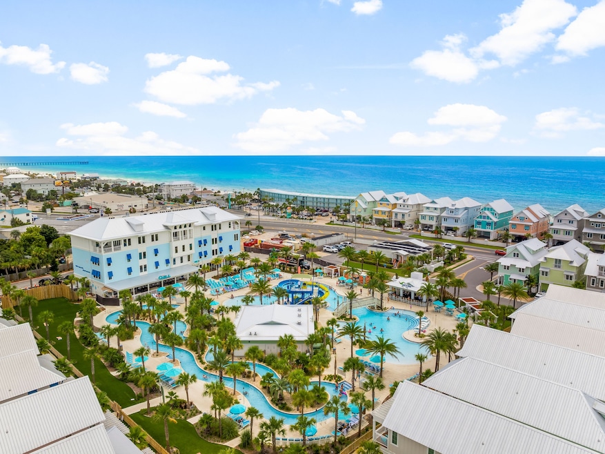 A home in Margarita Beach Cottage Resort in Panama City Beach, Florida, went on the market for $2.19 million. (Panhandle Productions)