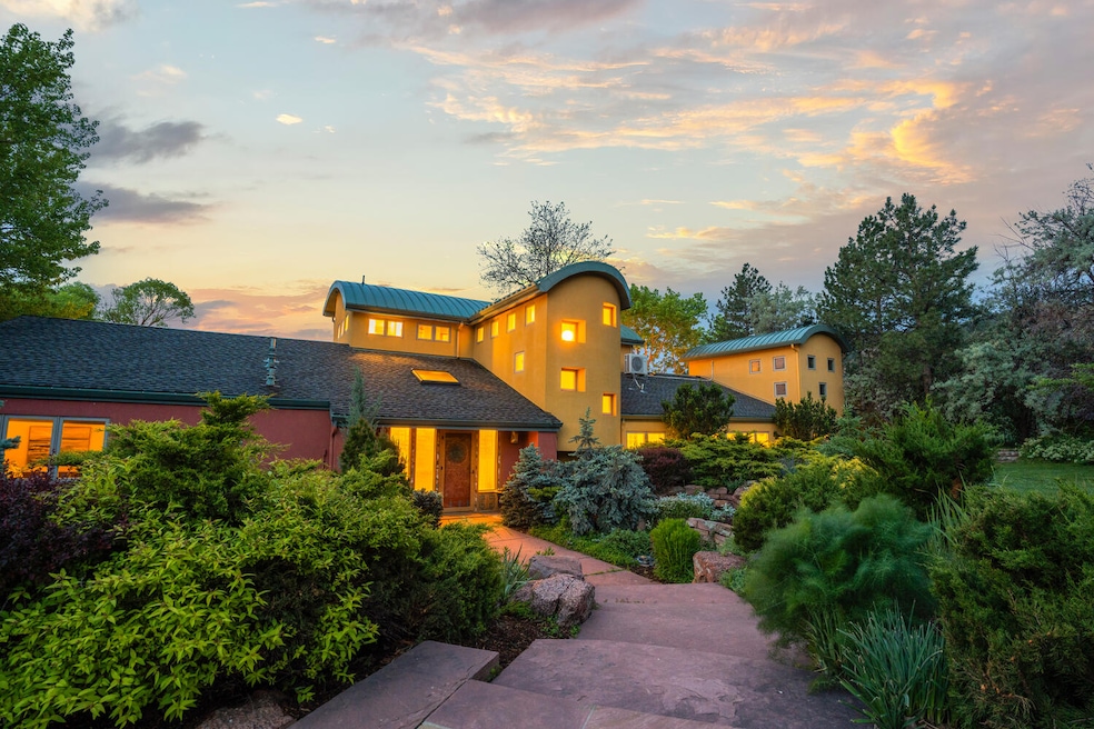 The single-family home is one of two located on Wonderland Lake in Boulder, Colorado. (Geo Flores)