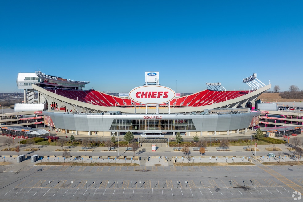 GEHA Field at Arrowhead Stadium in Kansas City is set to be one of 11 host facilities in the U.S. for the 2026 World Cup. (Brooke Wasson/CoStar)