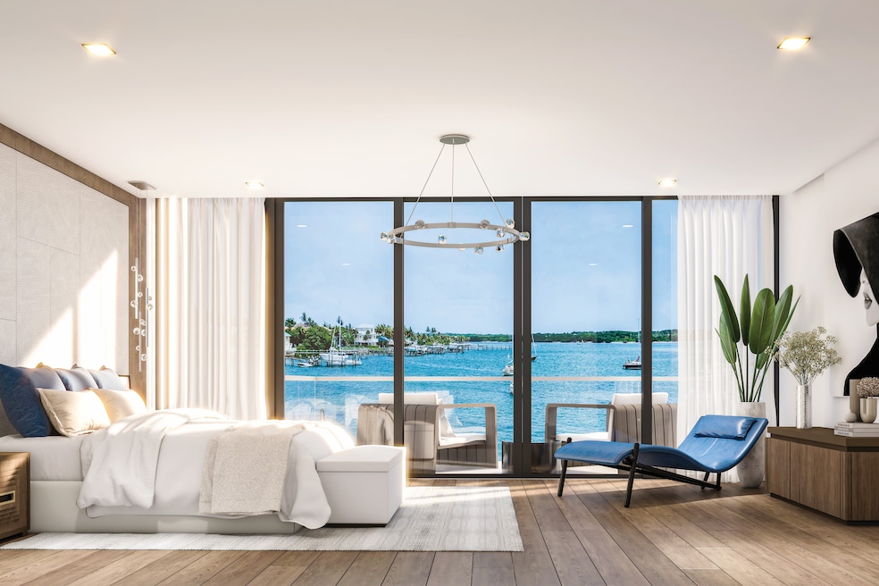 A townhouse development in Martin County, Florida, will have views of the Intracoastal Waterway. (Forté Luxe)