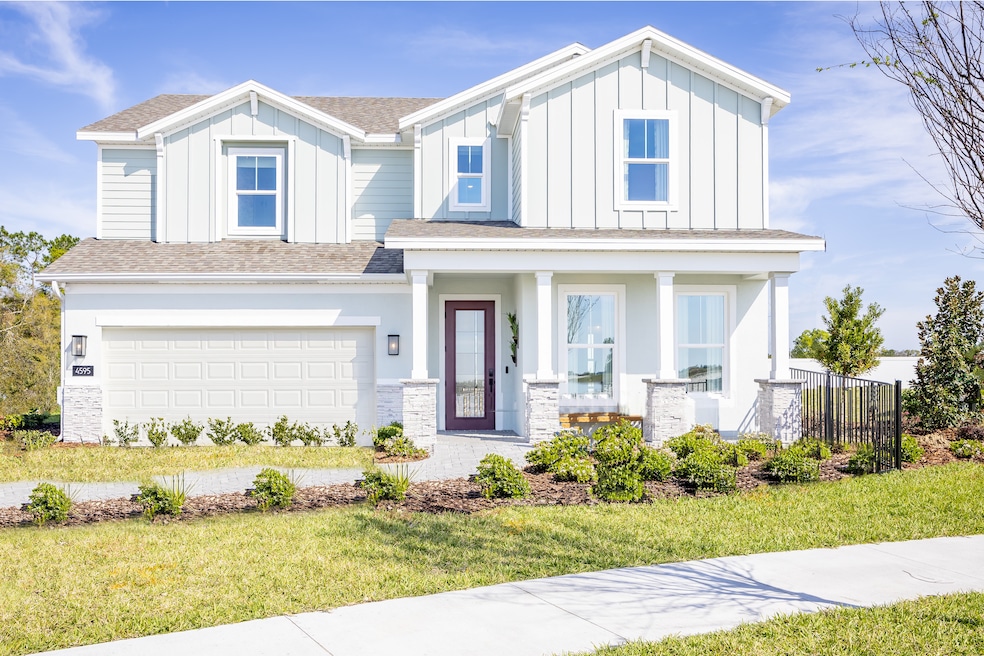 A model home in the Oakview development in Apopka, Florida. (Landsea Homes)