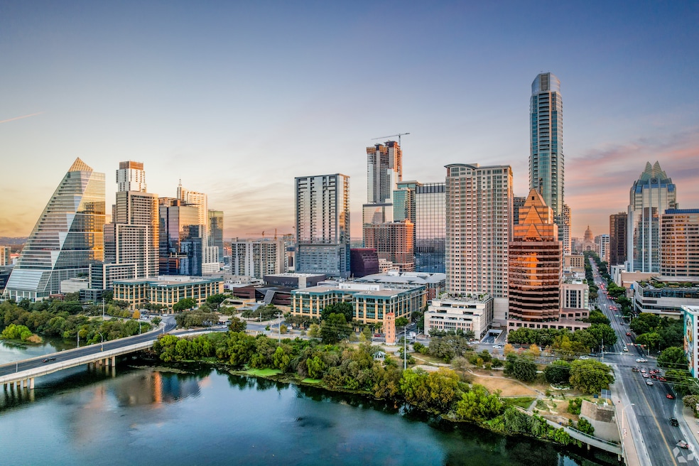 Growth in Austin, Texas, above, has slowed over the past year. (Josh Putman/CoStar)