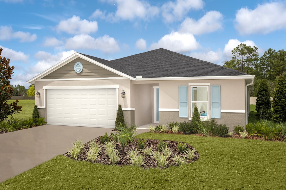 Sandal Home is a community outside Tampa, Florida, where home prices start in the mid-$200,000s. (KB Home)
