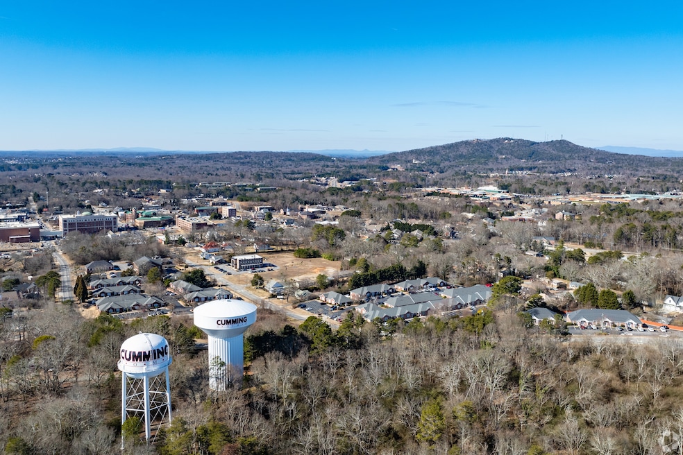 Toll Brothers' new development is in Cumming, above, in fast-growing Forsyth County, Georgia. (CoStar) 