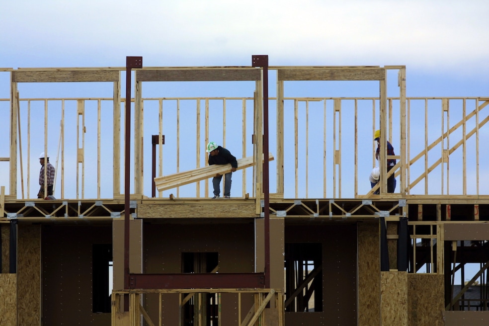 Workforce turnover in the construction industry is at historically low levels, data indicated. (Getty Images)