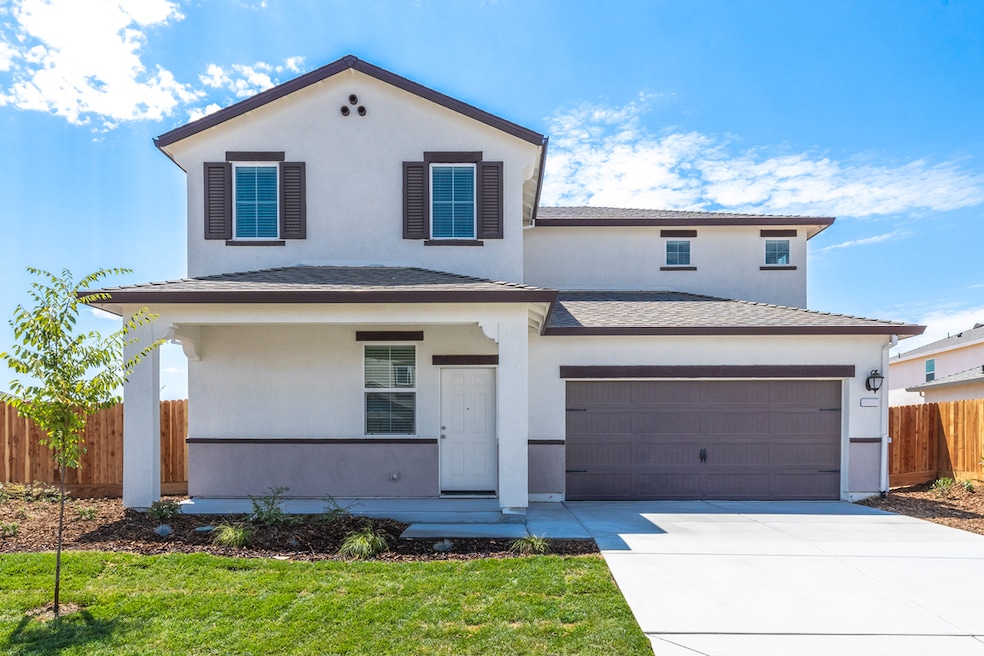 A five-bedroom, three-bathroom house in the newly opened Ligurian Village in Stockton, California. (LGI Homes)