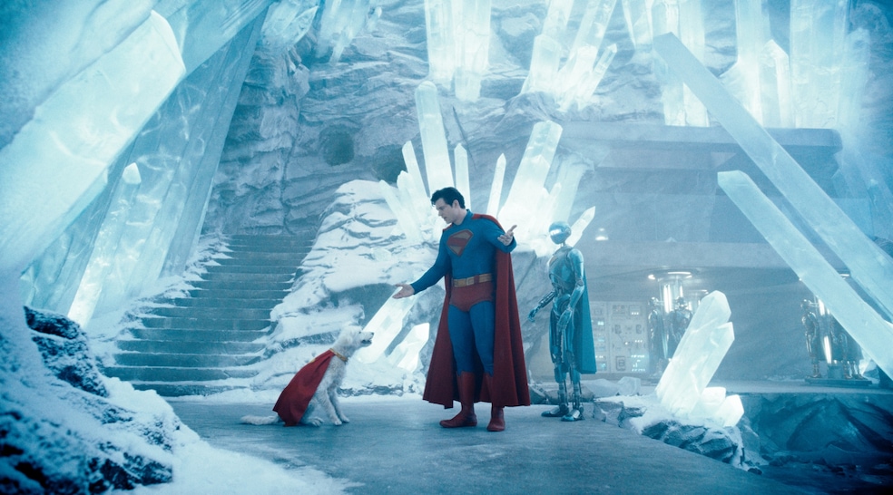 Superman's Fortress of Solitude has a rich history, but could it be built in the U.S.? (Warner Bros. Pictures/DC Studios)