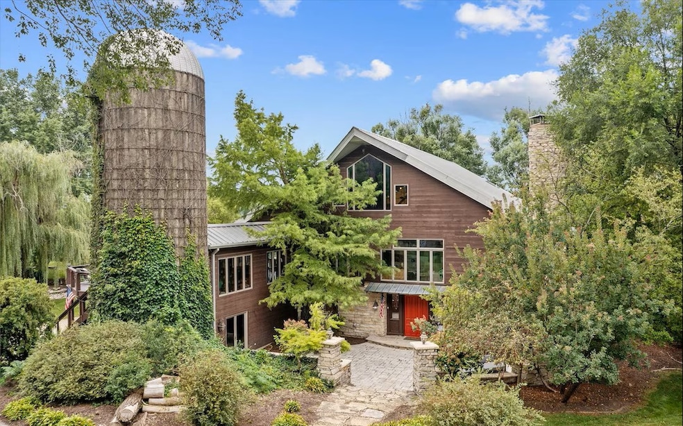 The home at 51 Chippewa Drive was converted from a former dairy barn and is listed at $1.3 million. (Berkshire Hathaway HomeServices)