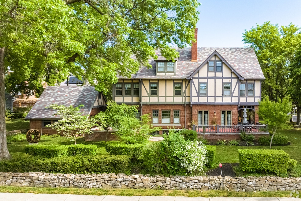A Tudor house with half-timber construction in the Rockhill neighborhood of Kansas City, Missouri. (Brooke Wasson/CoStar)