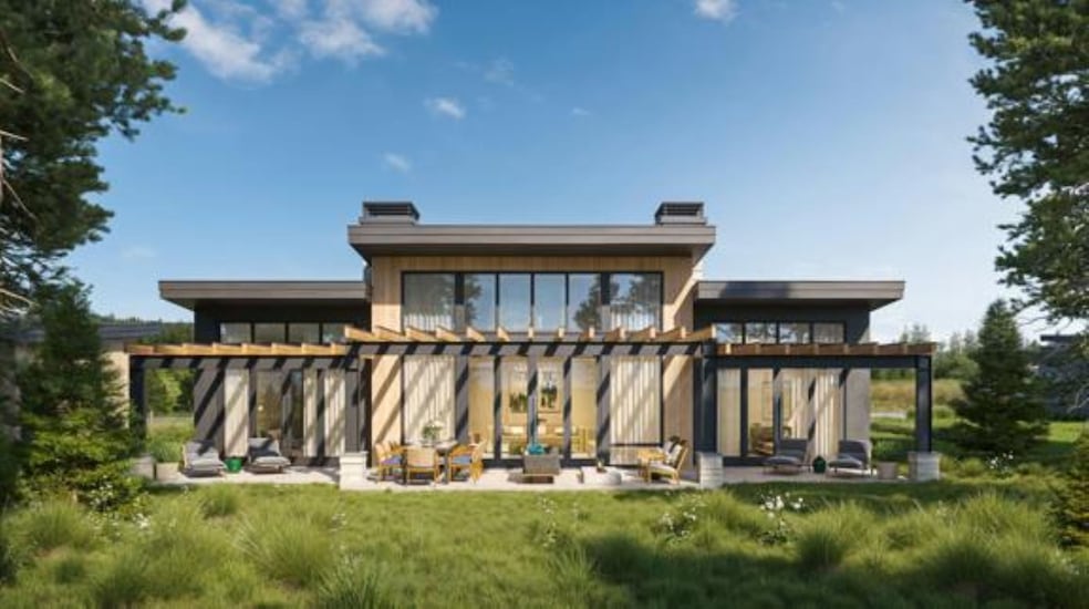 A rendering of the Fairway Lodges. Sales of the newly designed collection launch this summer. (CDA National Preserve)
