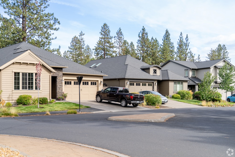 Above, a neighborhood in Bend, Oregon. City officials are trying to reduce the community's carbon footprint by cutting emissions. (Tyler O'Neil/CoStar)