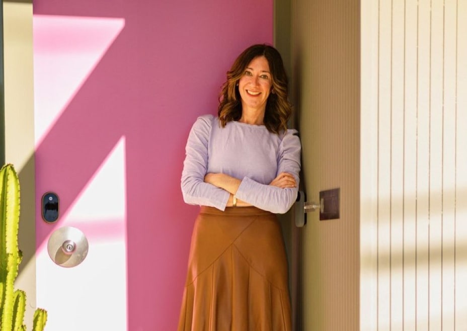 Dara Buzzard was born in a Joseph Eichler-built house. Now she has her own and sells others for a living. (Mike Gordon)