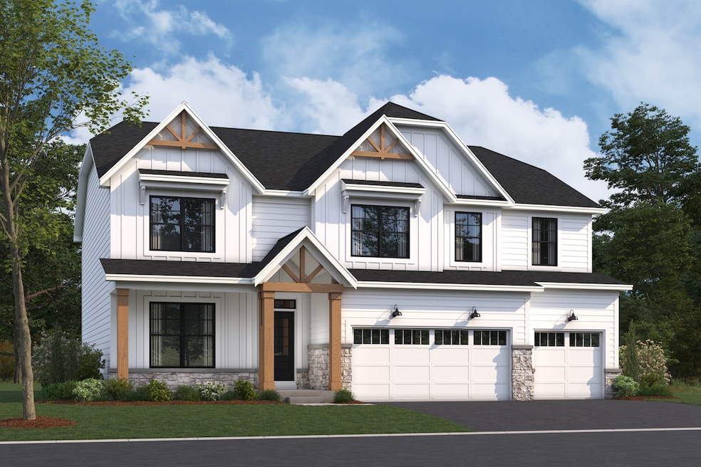 The Lyndale plan by M/I Homes starts at $623,990, according to the builder's website. (M/I Homes)