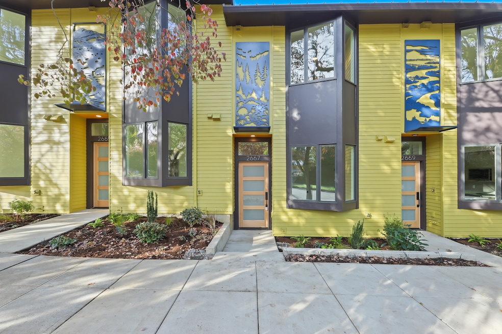A mixed-income condo sixplex built in 2024 as part of the Proud Ground community land trust in Northeast Portland, Oregon. (RE PIXS LLC)