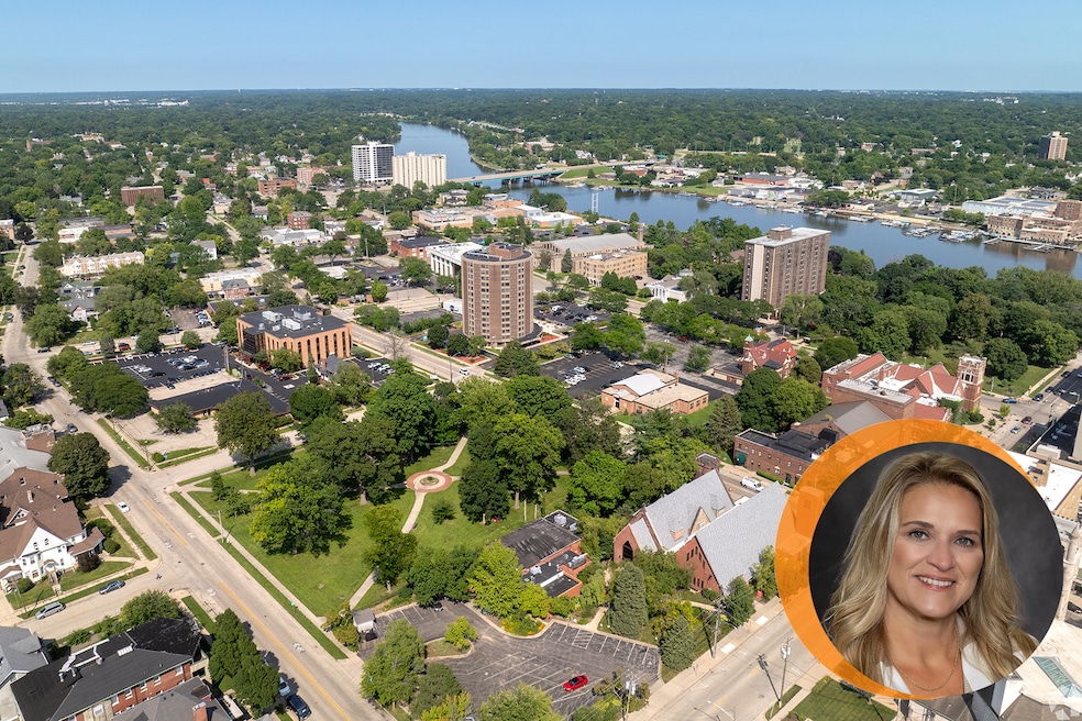 Kelli Wensky has been a real estate agent in Rockford, Illinois, for 20 years. (CoStar)