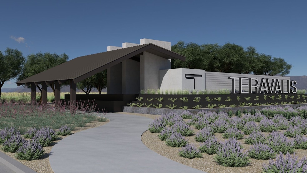 A conceptual rendering of an entry monument planned for Terevalis — a massive 37,000-acre mixed use community in the city of Buckeye by Howard Hughes Corp. (Howard Hughes Corp.)