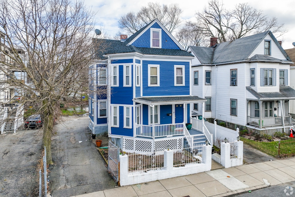 Two-story houses in Boston's Franklin Field South neighborhood. (Jaime Grant/Homes.com)