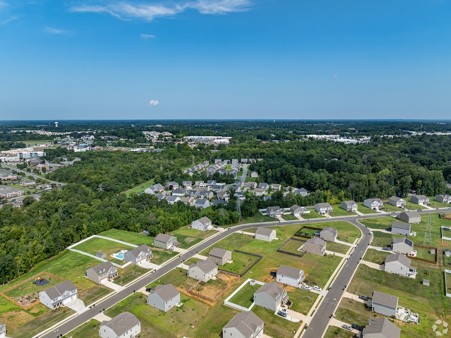 A suburban-style development in south Burlington, North Carolina, where Stanley Martin Homes is growing its footprint. (Andrew Smith/CoStar)