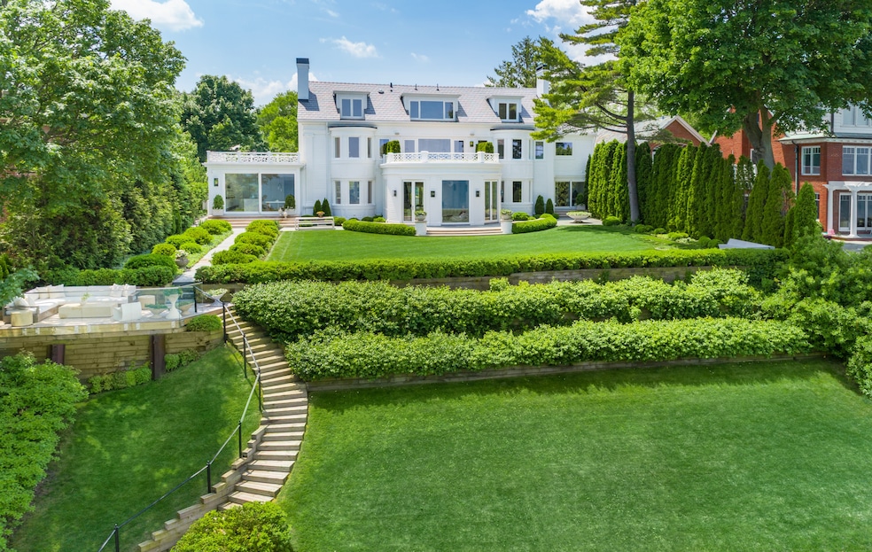 The home includes a 115-foot private beach. (Edward Sloka/Sloka Photography)