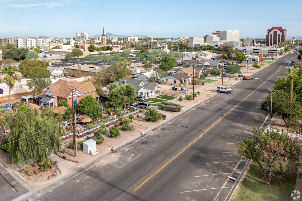 The city of Mesa, Arizona, pictured, has reached a deal to develop a 25-acre vacant lot it seized by eminent domain in the 1990s. (Ryan Nelson/CoStar)