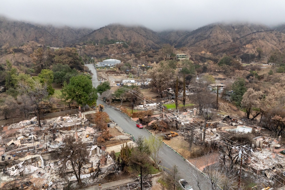 January's firestorm in Los Angeles has contributed to an increase in insurance losses this year. (Kalina Mondzholovska/CoStar)