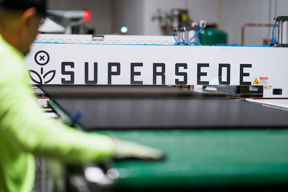 Phoenix-based Supersede raised $10 million to scale up production of its alternative to plywood. (Supersede).
