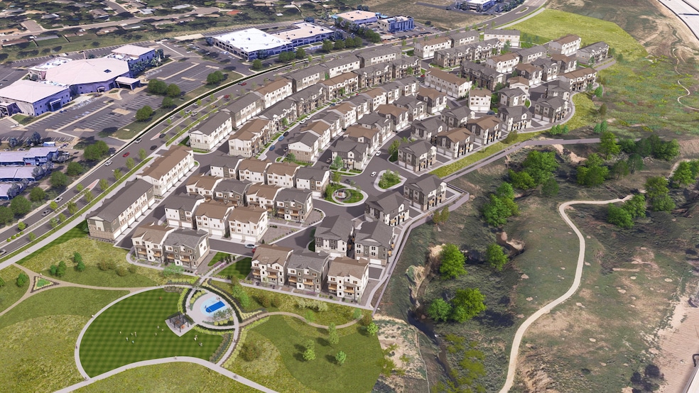A rendering of the 274-unit community known as Willow Creek expected in Lone Tree. (Lokal Homes)
